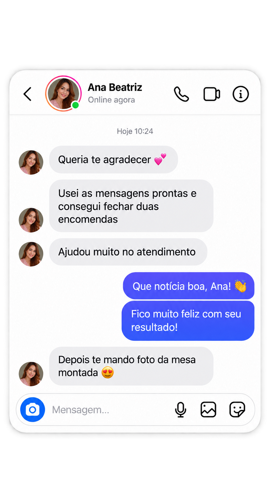 Depoimentos de alunas 6